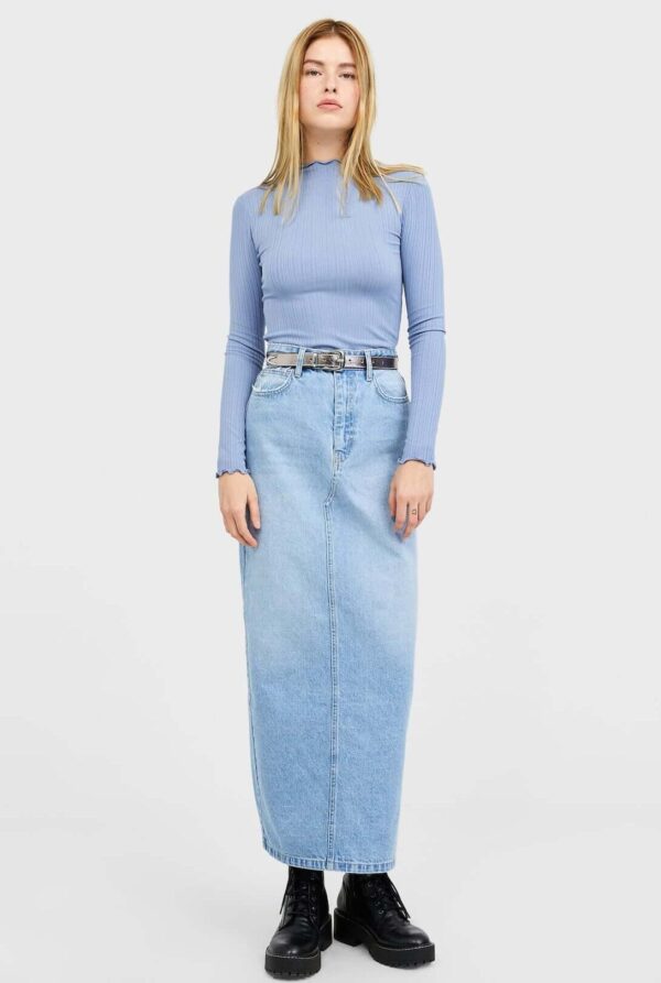 Denim skirt
