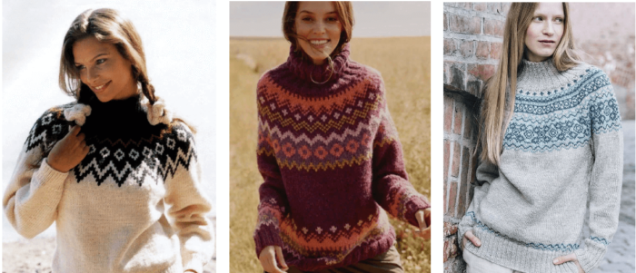 Jacquard sweater