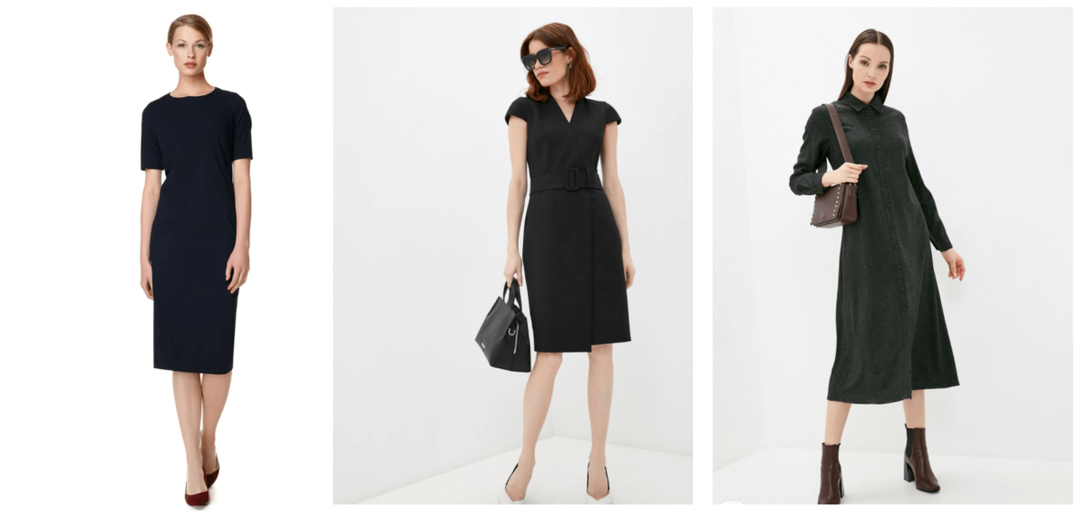 Straight cut dress