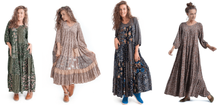 Floor-length dresses