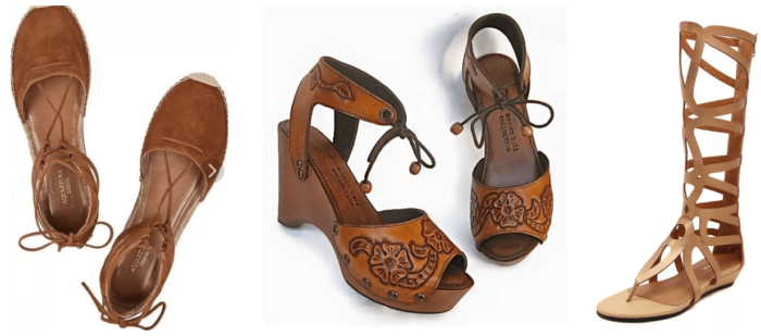 Sandals and shoes