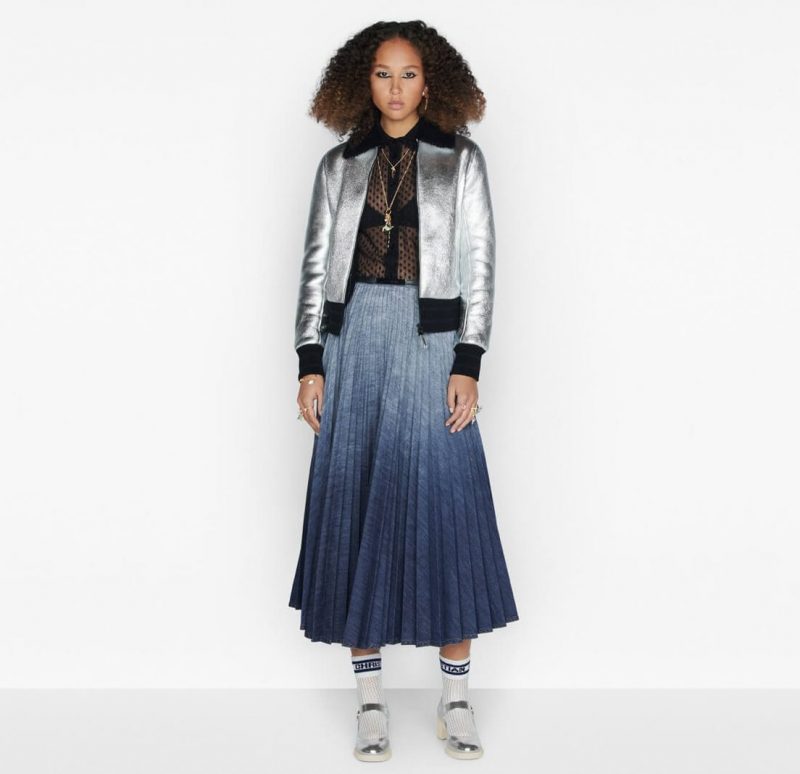 Pleated skirt