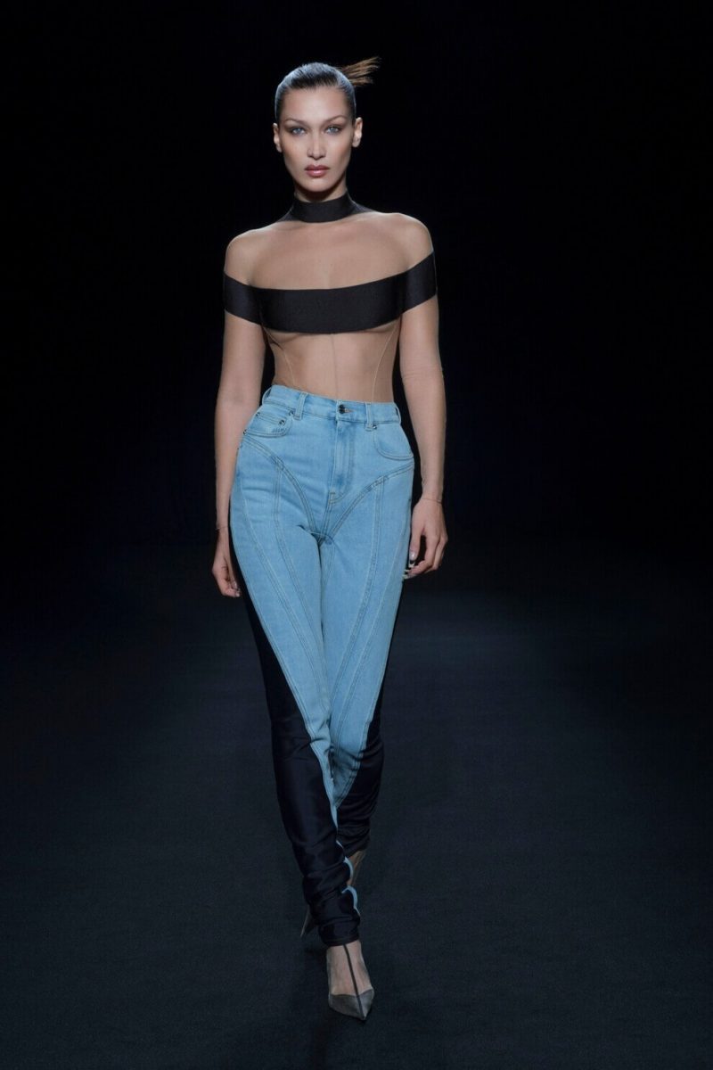 Combination jeans