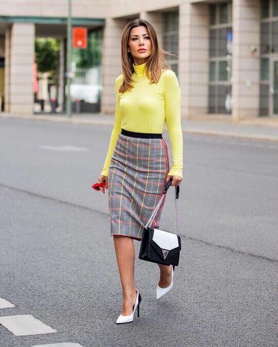 Yellow Turtleneck