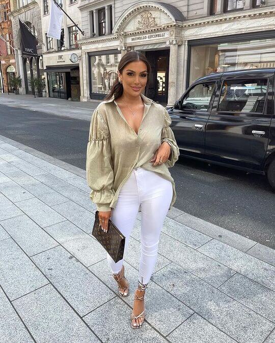 Beige shirt