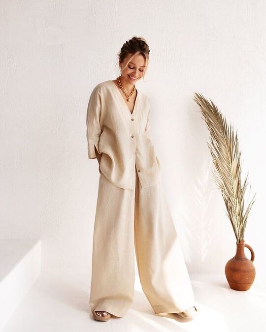 Eco style trousers