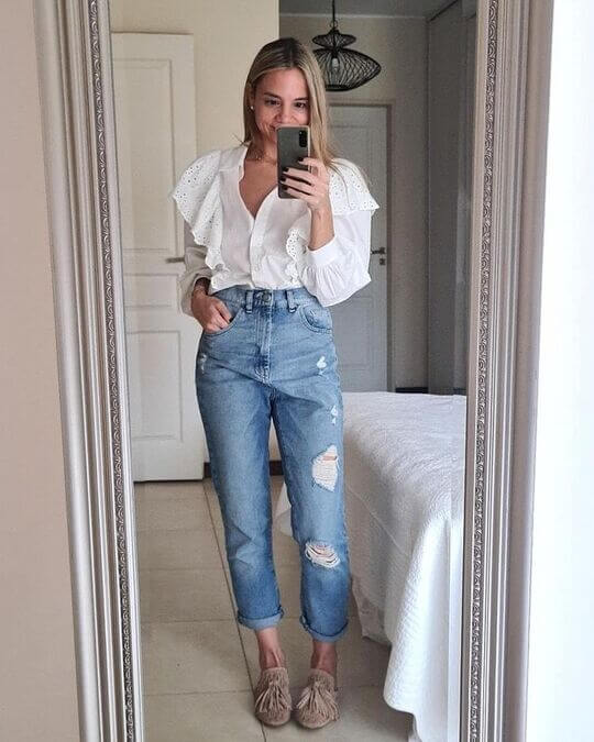 Shirt with jeans
