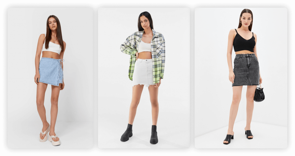 Skirts with top