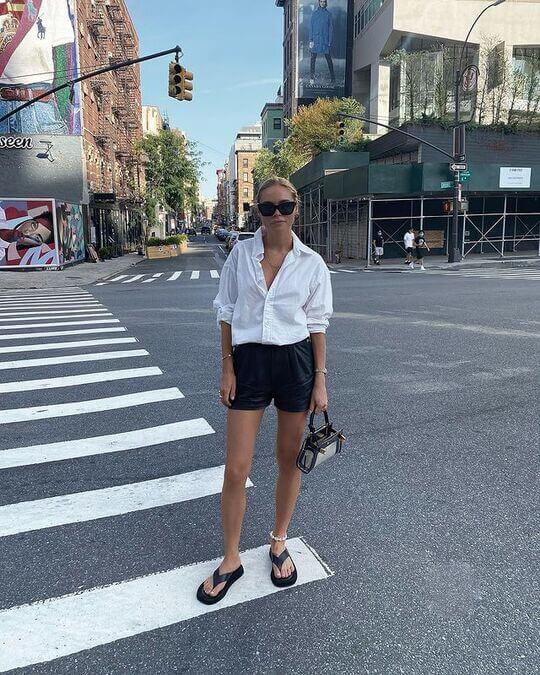 Black shorts