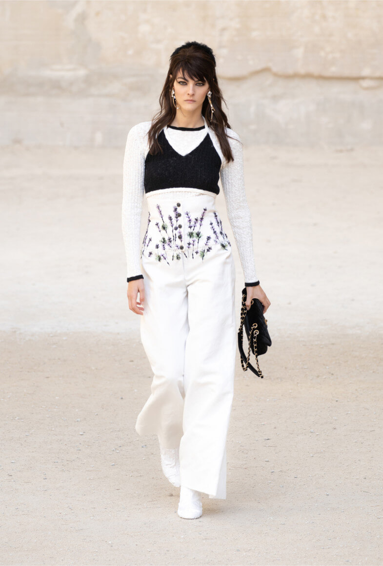 White trousers