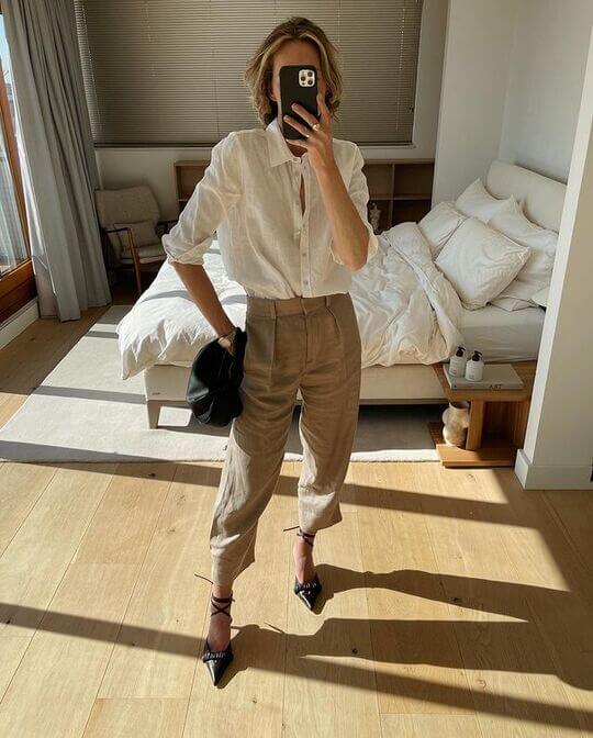 Wrapped shirt sleeves