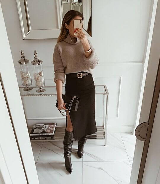 With jacket