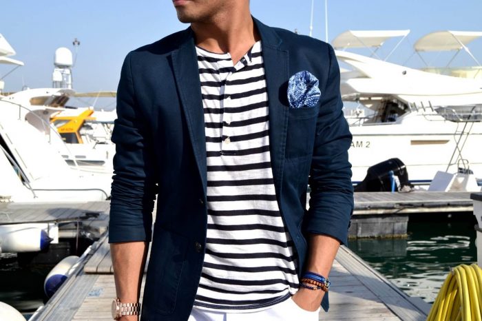 Dark blue jacket