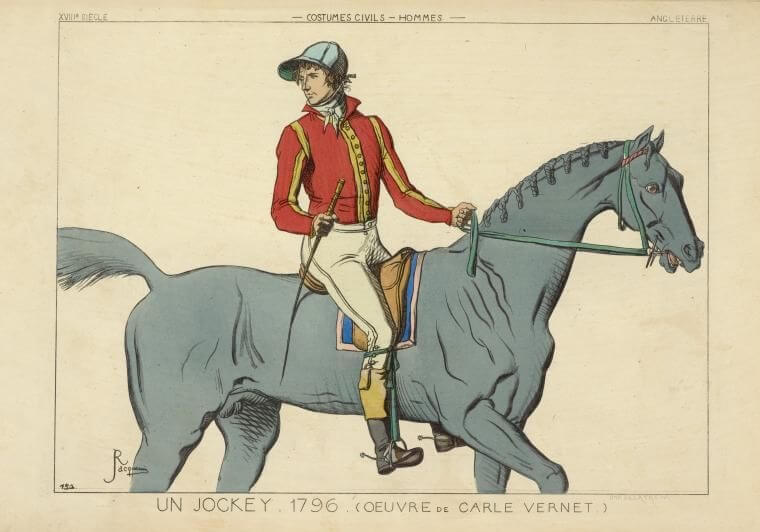 Jockey in the 18th century