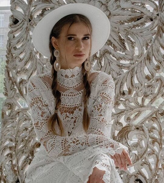 Boho chic style