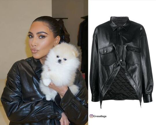 Leather jacket