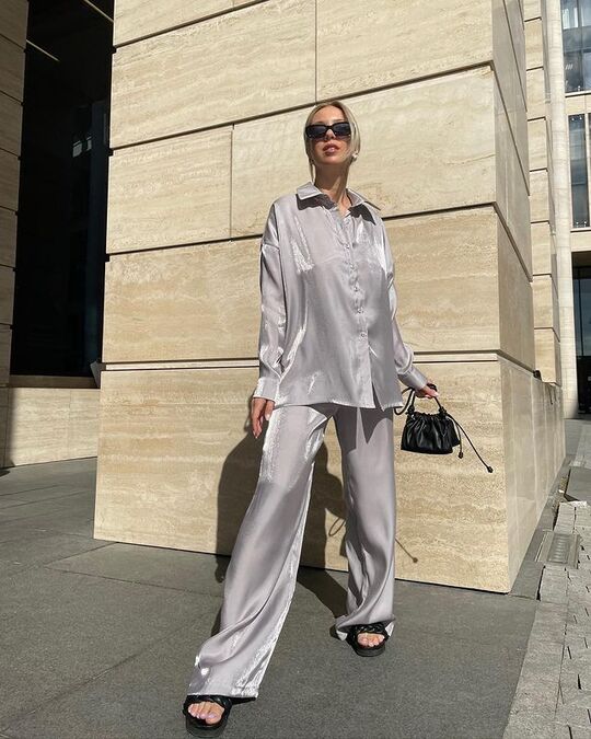 Grey suit