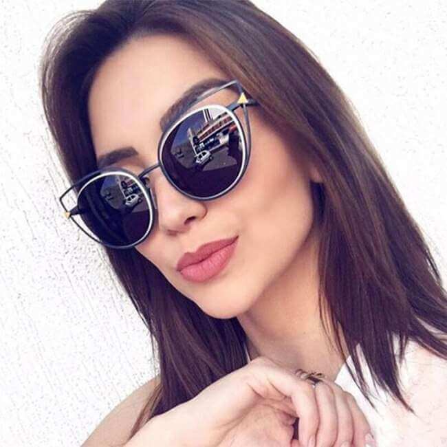 Cat's eye glasses1