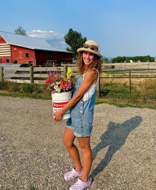 With overalls