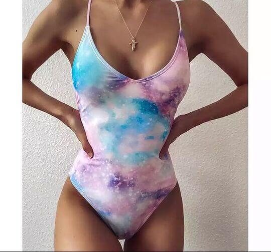Colorful swimsuit
