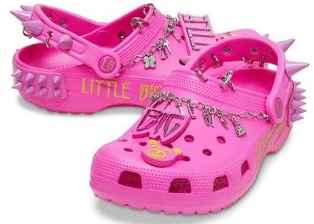 Pink Crocs X Little Big