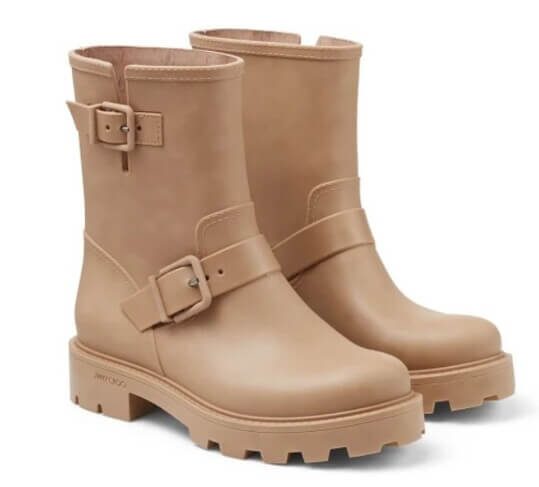 Jimmy Choo Rubber Ankle Boots