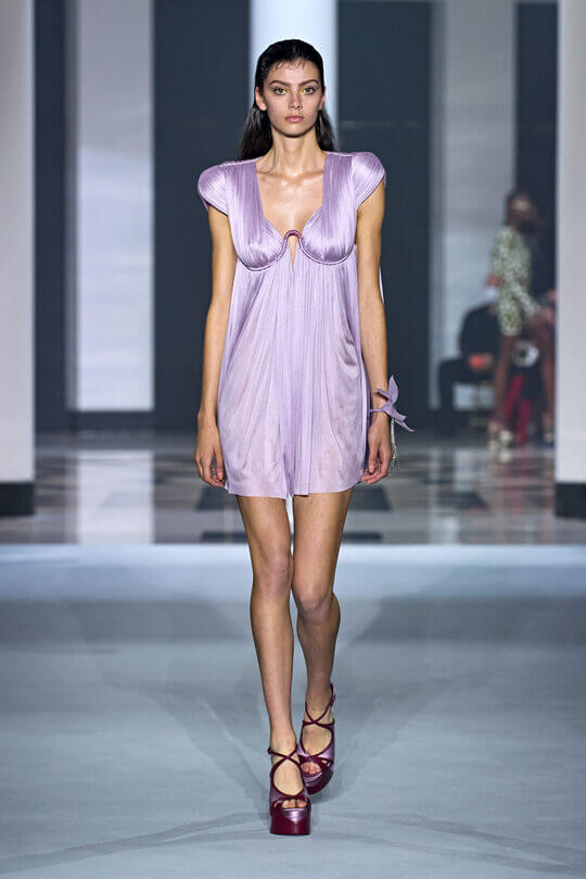 Platform shoes at the Lanvin show