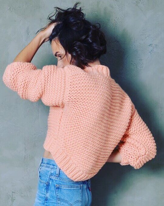 Pink Sweater