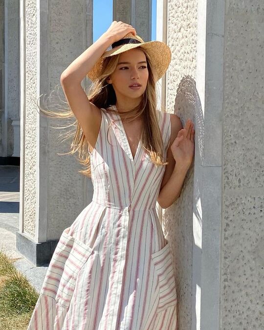 Linen sundress