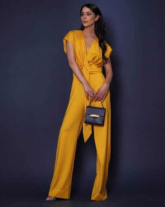 Yellow jumpsuit