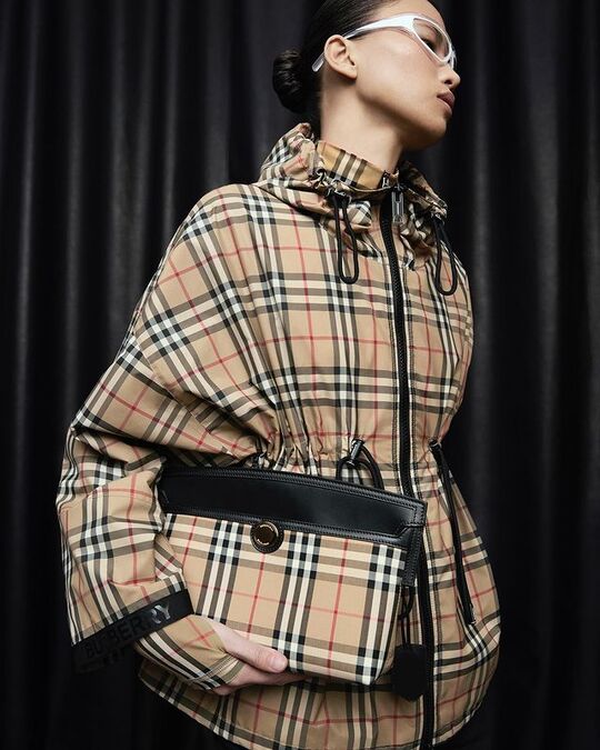 Plaid bag
