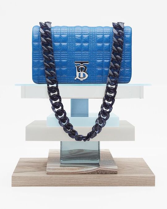 Blue Handbag