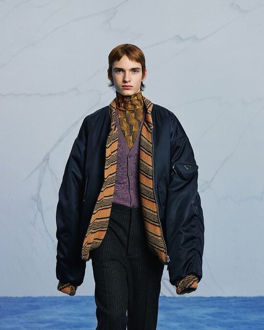 Jacket from Prada