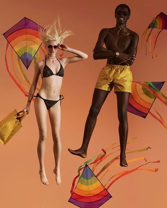 Fashionable swimsuits