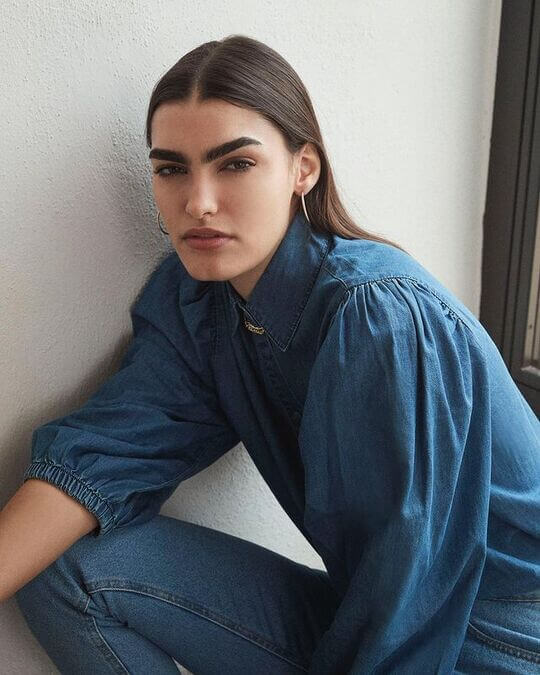 Denim jumpsuit