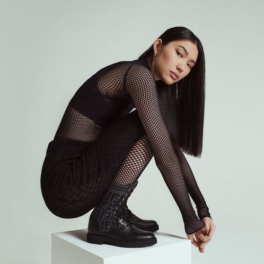 Black shoes