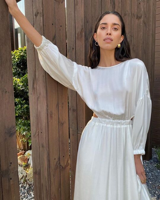 Dress in Greek style