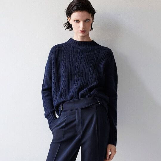 Dark sweater