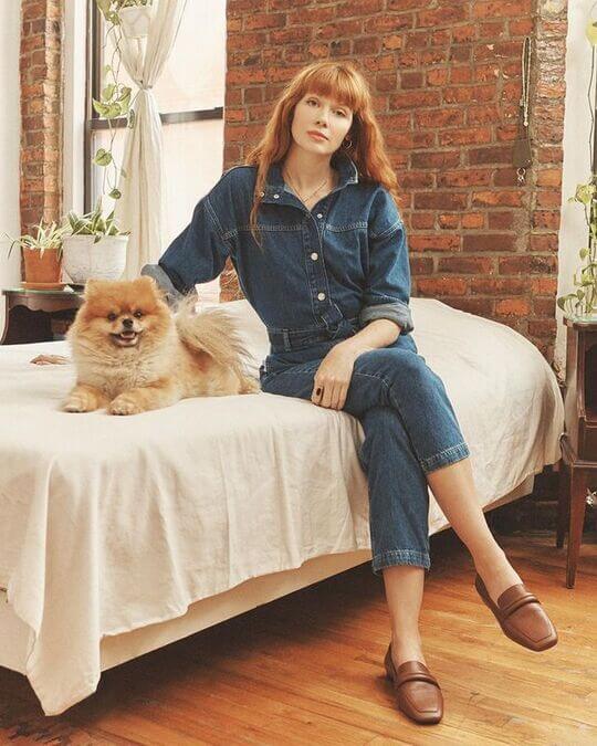 Denim jumpsuit