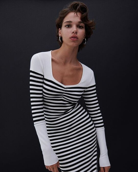 Striped dress