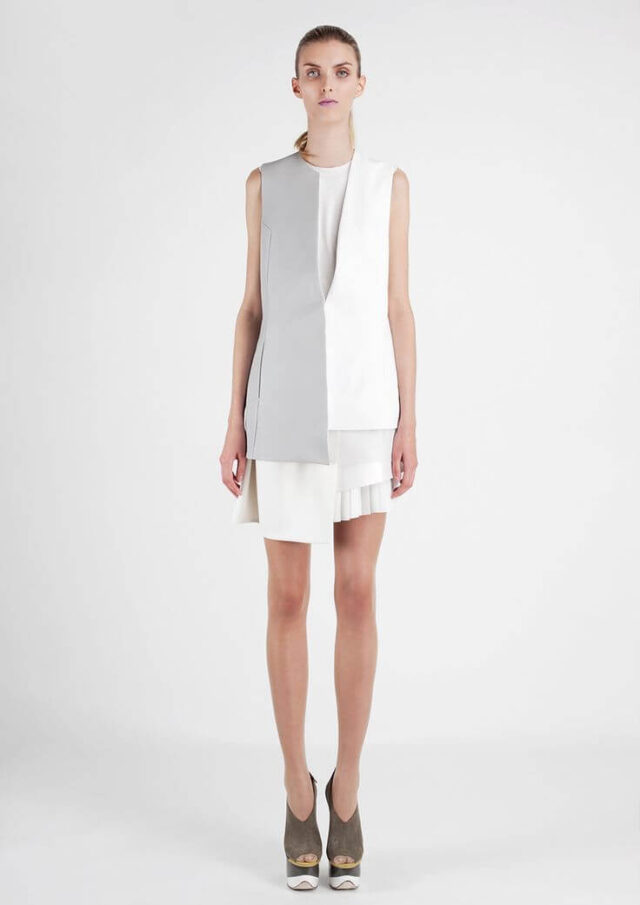 Asymmetrical dress