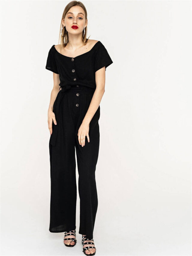 Black jumpsuit