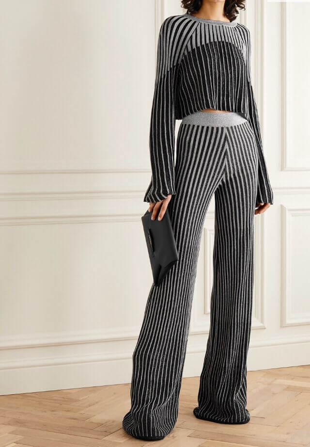 Knitted trousers