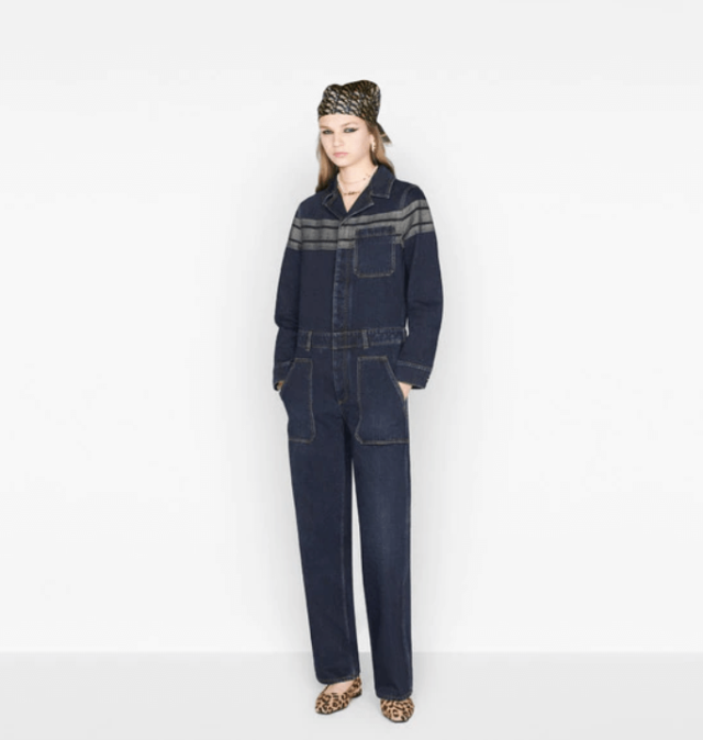 Denim jumpsuit