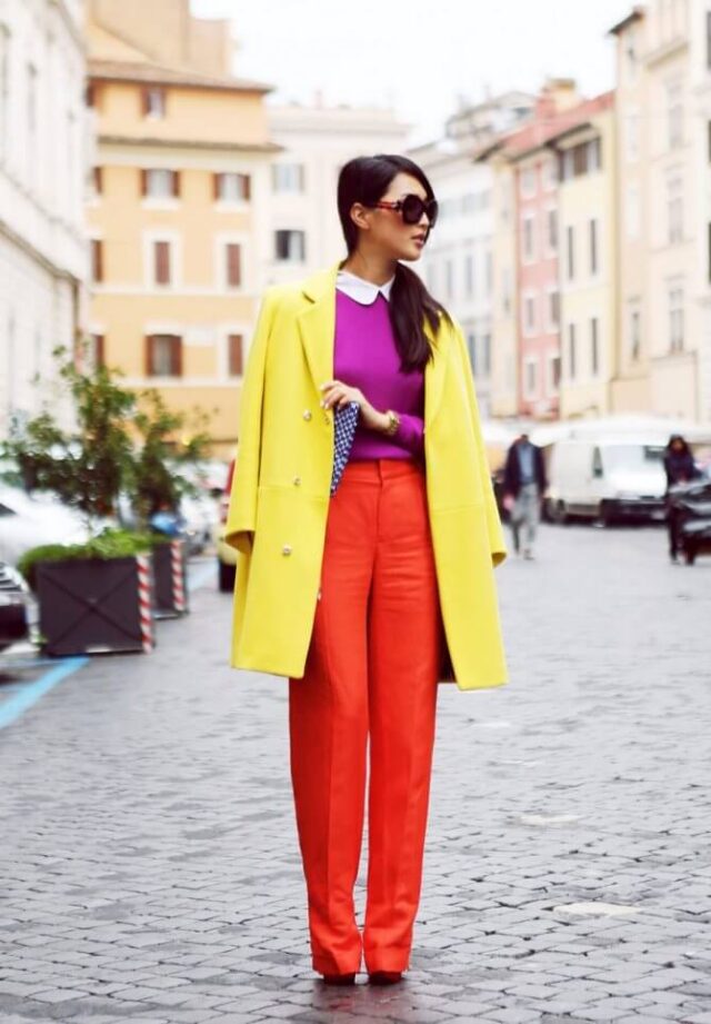 Red pants