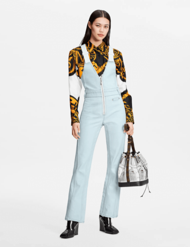 Jumpsuit with straps