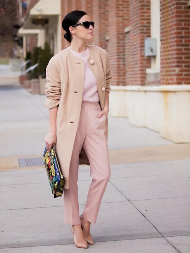 Pastel pink color