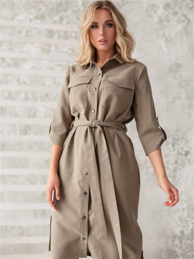 Shirt dress
