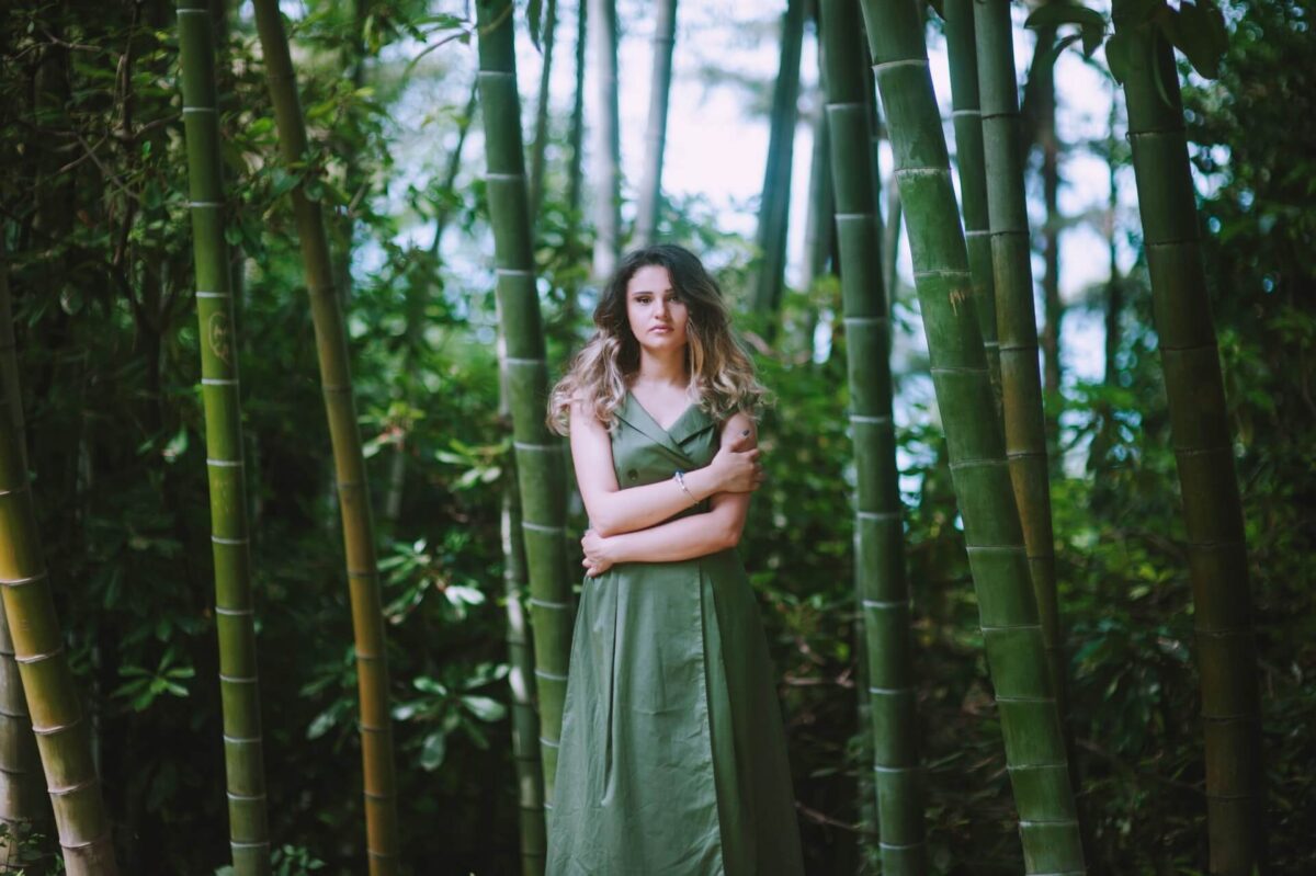 Dresses in the style of minimalism