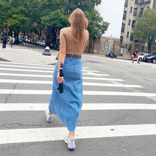 Long skirt
